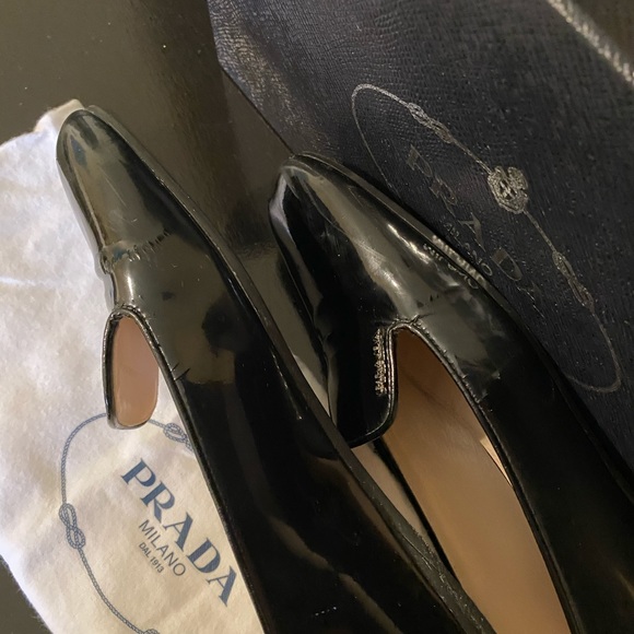 Prada black patent leather flats - Picture 9 of 10